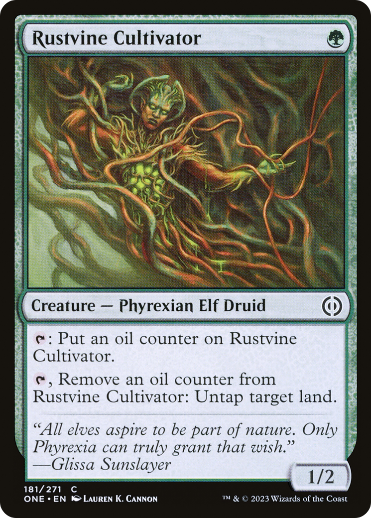 Rustvine Cultivator [Phyrexia: All Will Be One] | Gamer Loot