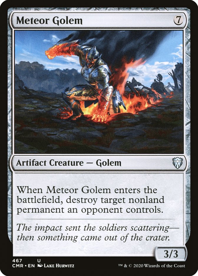 Meteor Golem [Commander Legends] | Gamer Loot