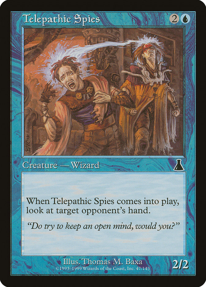 Telepathic Spies [Urza's Destiny] | Gamer Loot