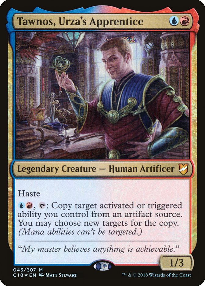 Tawnos, Urza's Apprentice [Commander 2018] | Gamer Loot