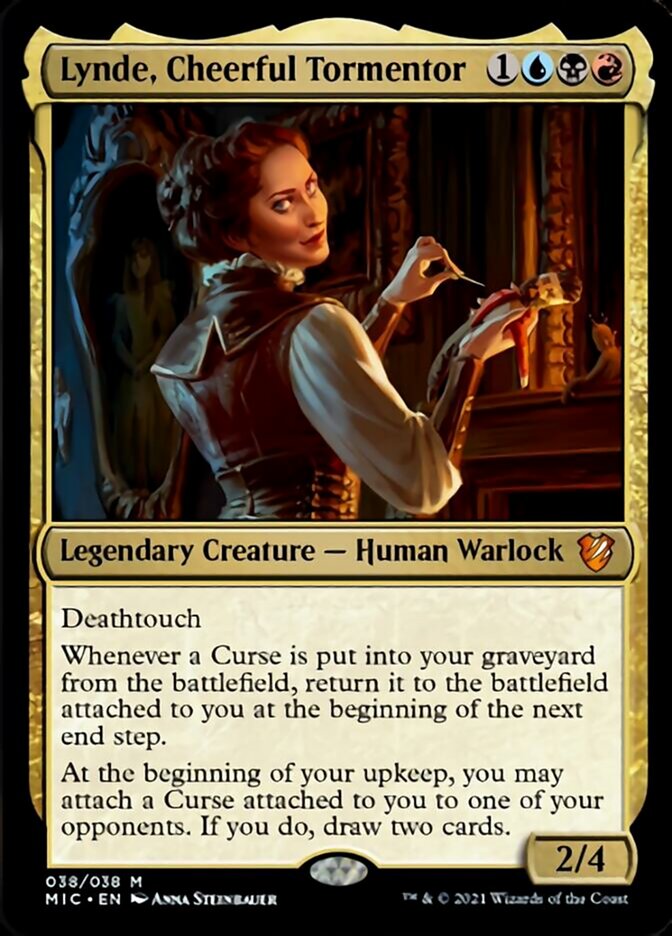 Lynde, Cheerful Tormentor [Innistrad: Midnight Hunt Commander] | Gamer Loot