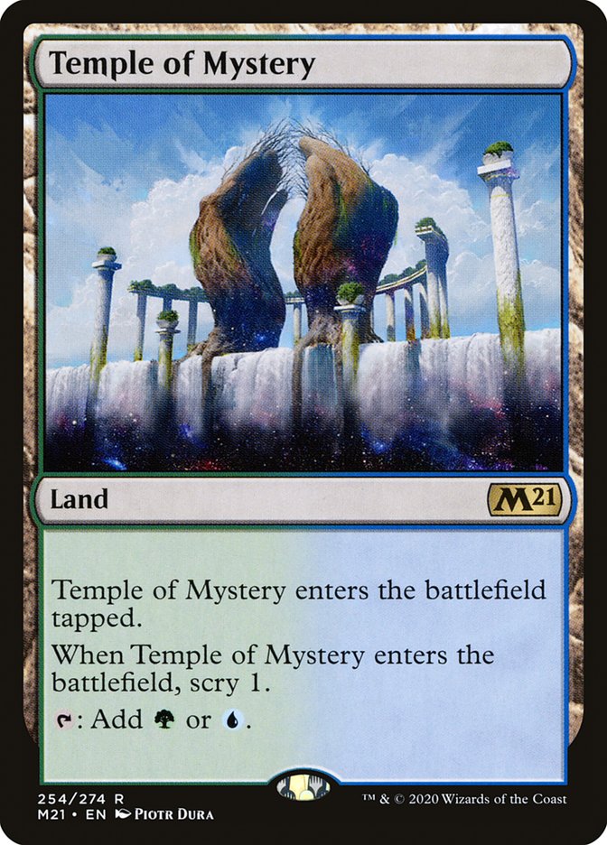 Temple of Mystery [Core Set 2021] | Gamer Loot