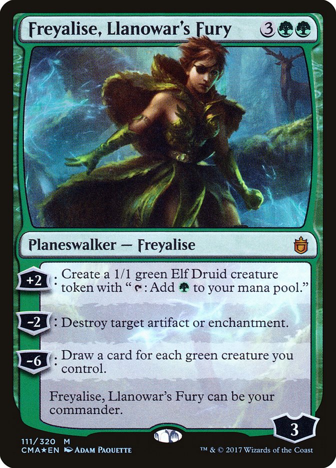 Freyalise, Llanowar's Fury [Commander Anthology] | Gamer Loot