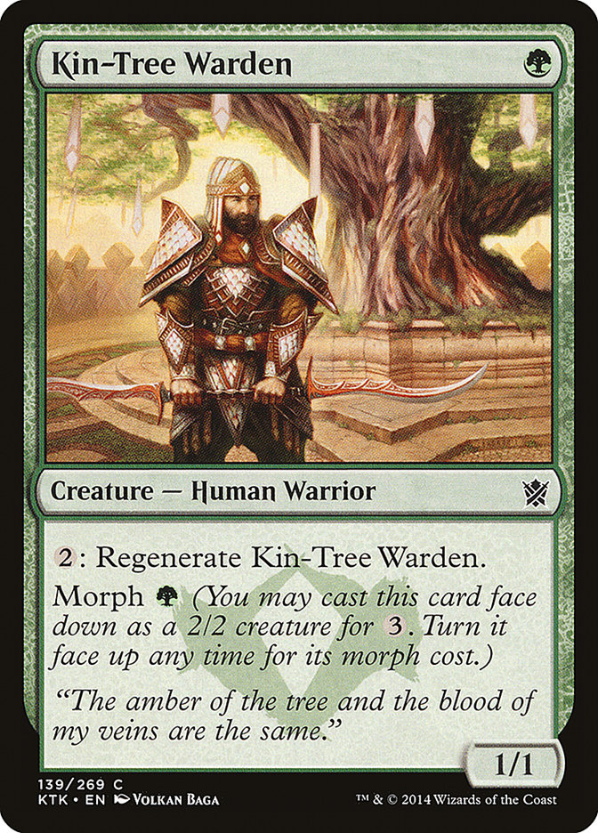 Kin-Tree Warden [Khans of Tarkir] | Gamer Loot