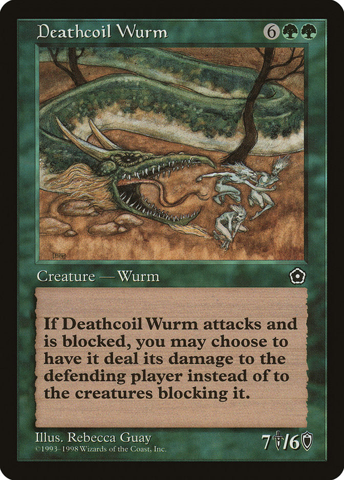 Deathcoil Wurm [Portal Second Age] | Gamer Loot