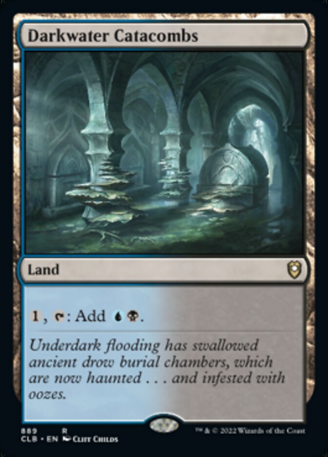 Darkwater Catacombs [Commander Legends: Battle for Baldur's Gate] | Gamer Loot