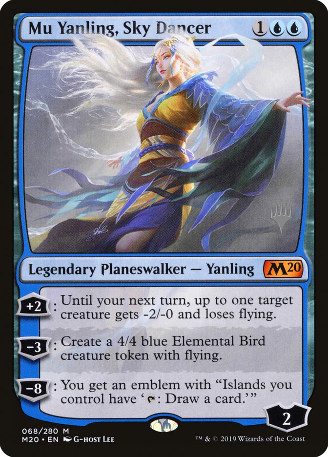 Mu Yanling, Sky Dancer (Promo Pack) [Core Set 2020 Promos] | Gamer Loot