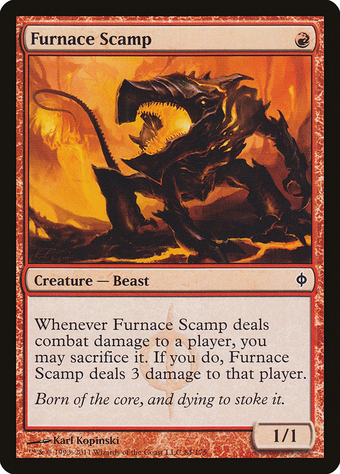 Furnace Scamp [New Phyrexia] | Gamer Loot