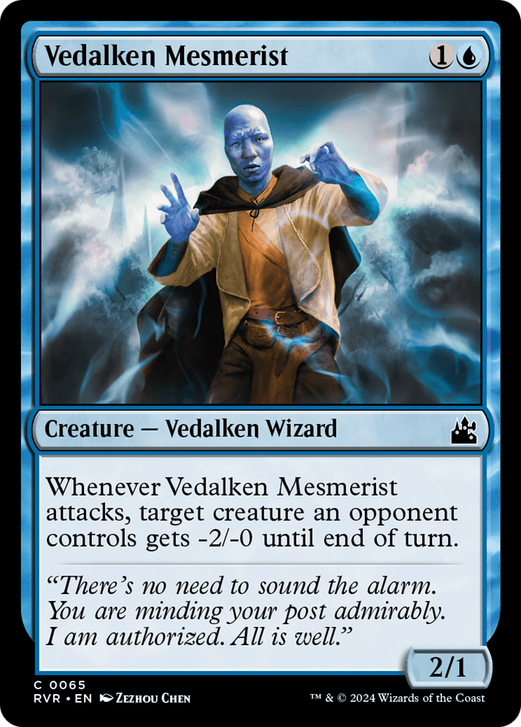 Vedalken Mesmerist [Ravnica Remastered] | Gamer Loot