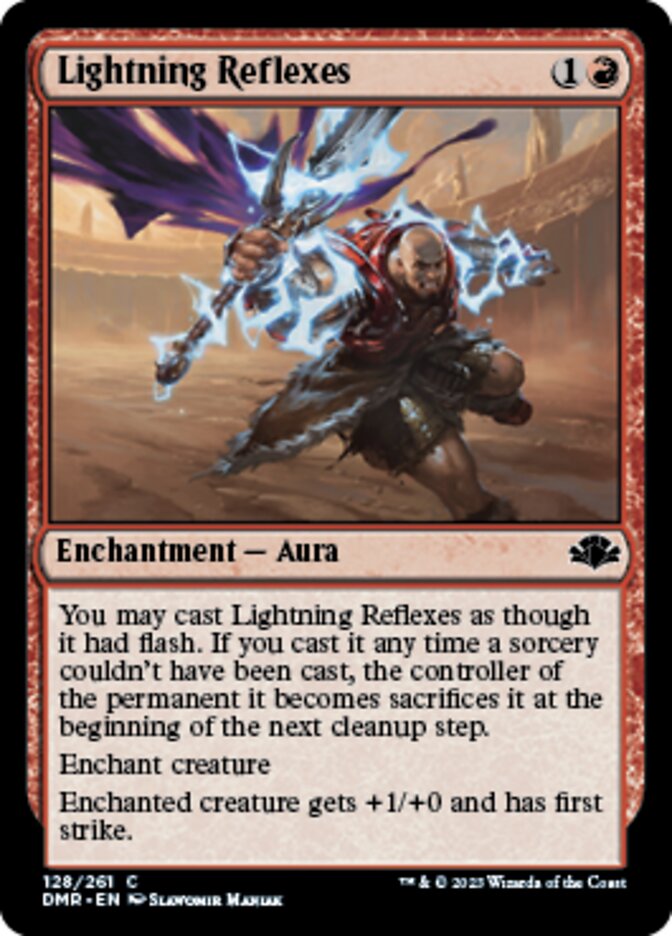 Lightning Reflexes [Dominaria Remastered] | Gamer Loot