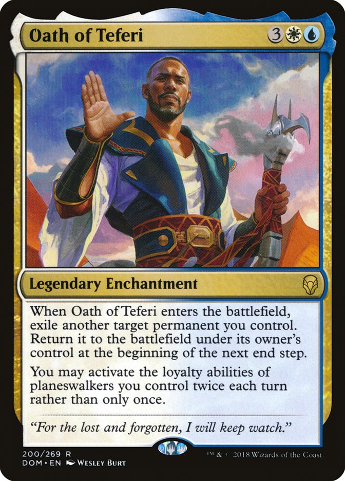 Oath of Teferi [Dominaria] | Gamer Loot