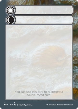 Helper Card (7/9) [Innistrad: Midnight Hunt Tokens] | Gamer Loot