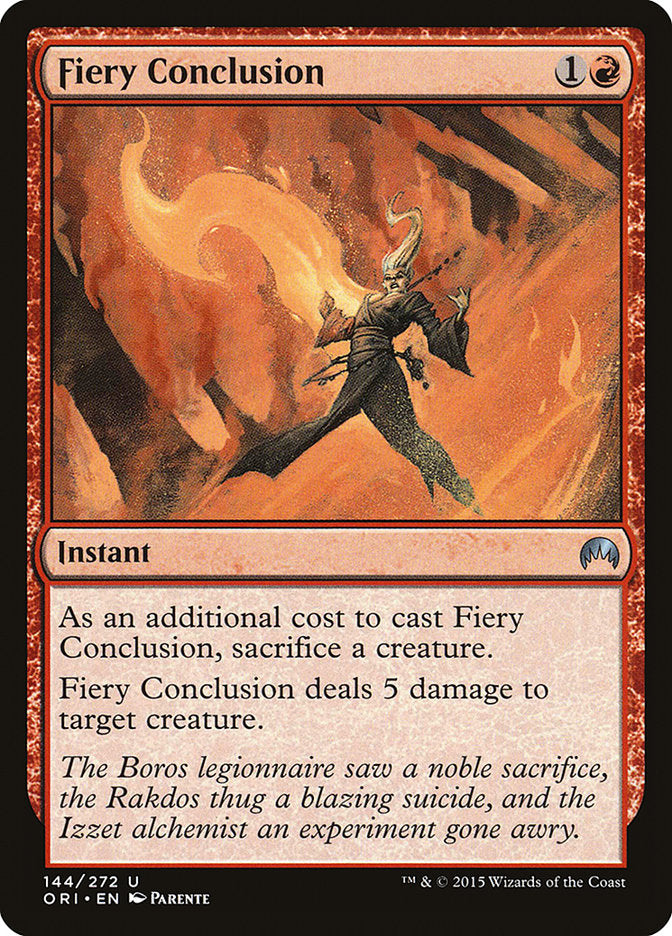 Fiery Conclusion [Magic Origins] | Gamer Loot