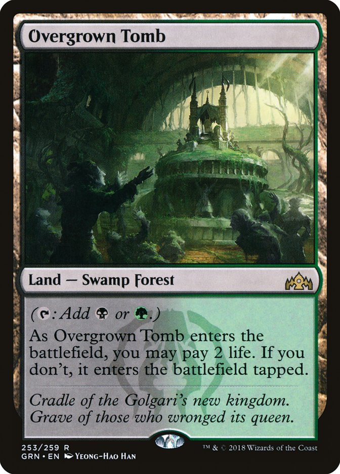 Overgrown Tomb [Guilds of Ravnica] | Gamer Loot