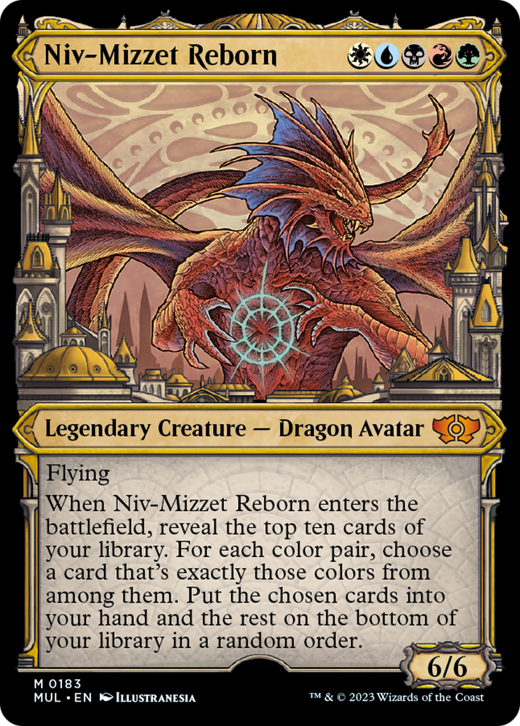 Niv-Mizzet Reborn (Halo Foil) [Multiverse Legends] | Gamer Loot