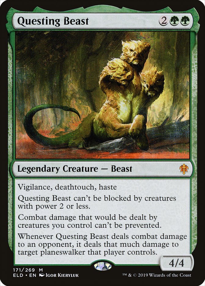 Questing Beast [Throne of Eldraine] | Gamer Loot