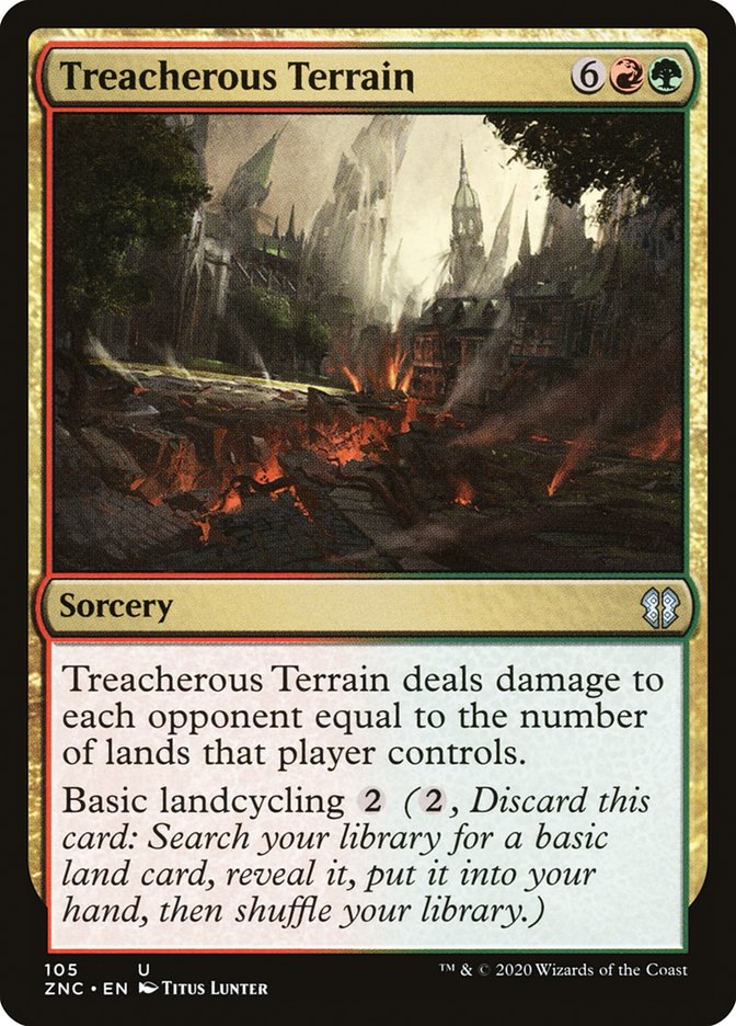 Treacherous Terrain [Zendikar Rising Commander] | Gamer Loot