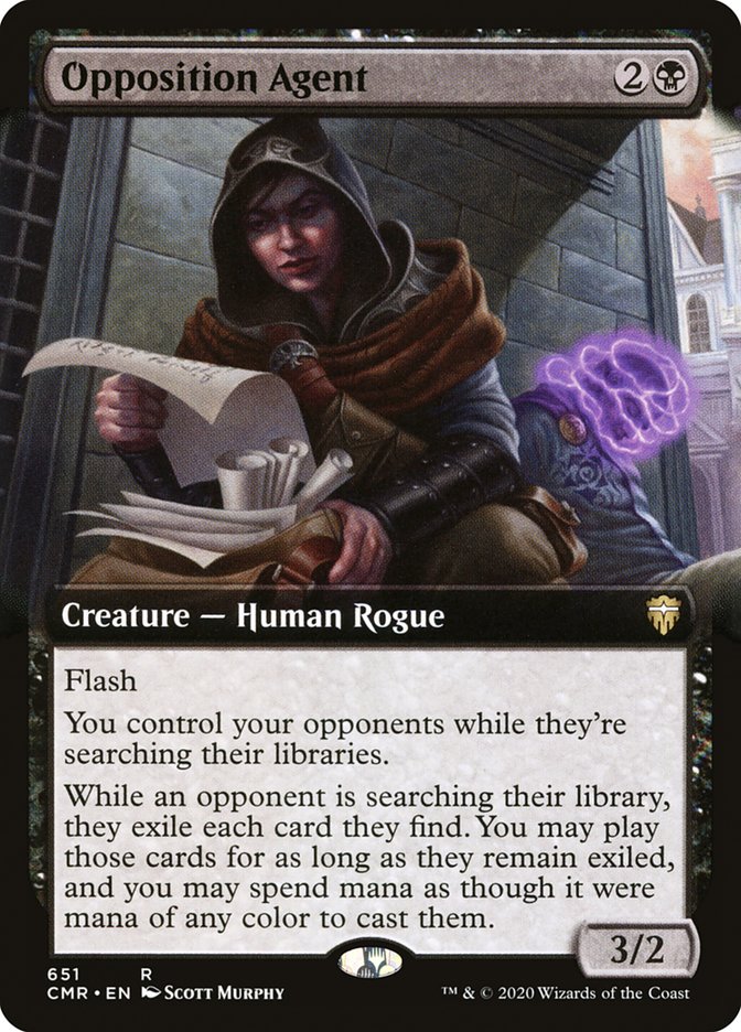 Opposition Agent (Extended) [Commander Legends] | Gamer Loot