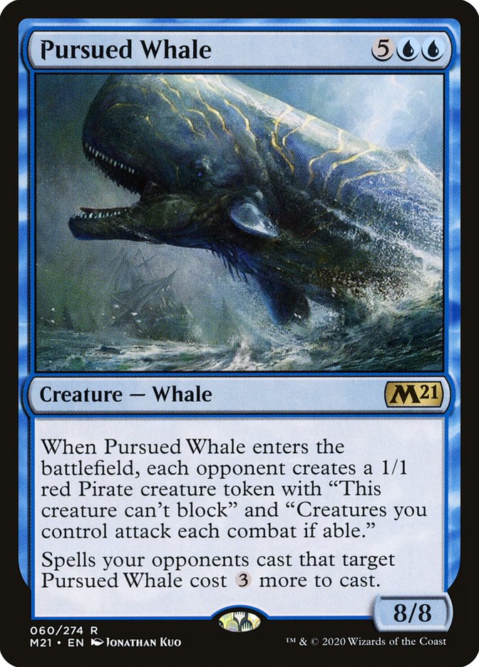 Pursued Whale [Core Set 2021] | Gamer Loot