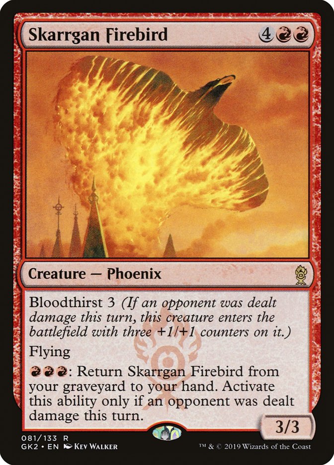 Skarrgan Firebird [Ravnica Allegiance Guild Kit] | Gamer Loot