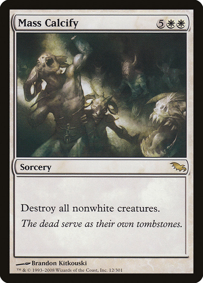 Mass Calcify [Shadowmoor] | Gamer Loot