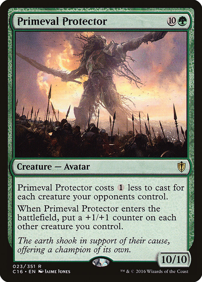 Primeval Protector [Commander 2016] | Gamer Loot
