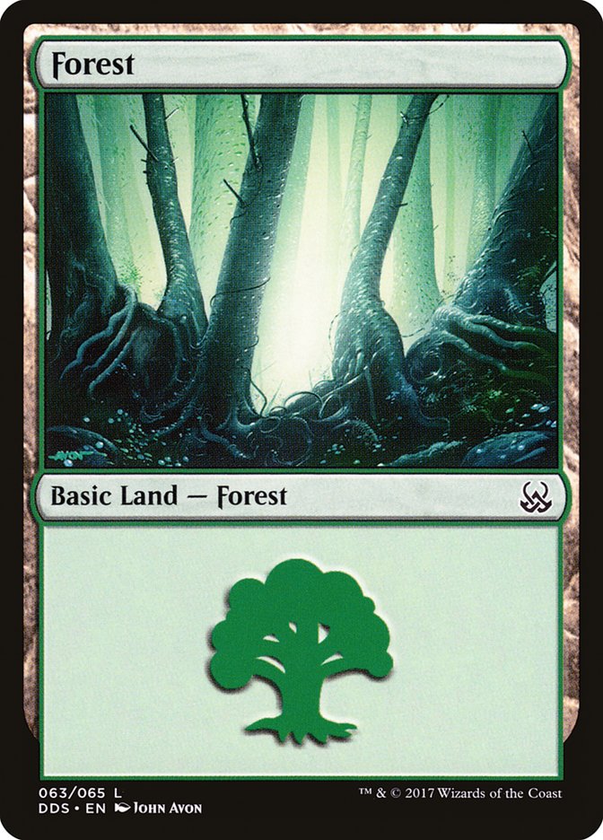 Forest (63) [Duel Decks: Mind vs. Might] | Gamer Loot