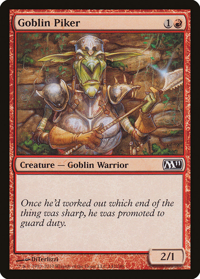 Goblin Piker [Magic 2011] | Gamer Loot