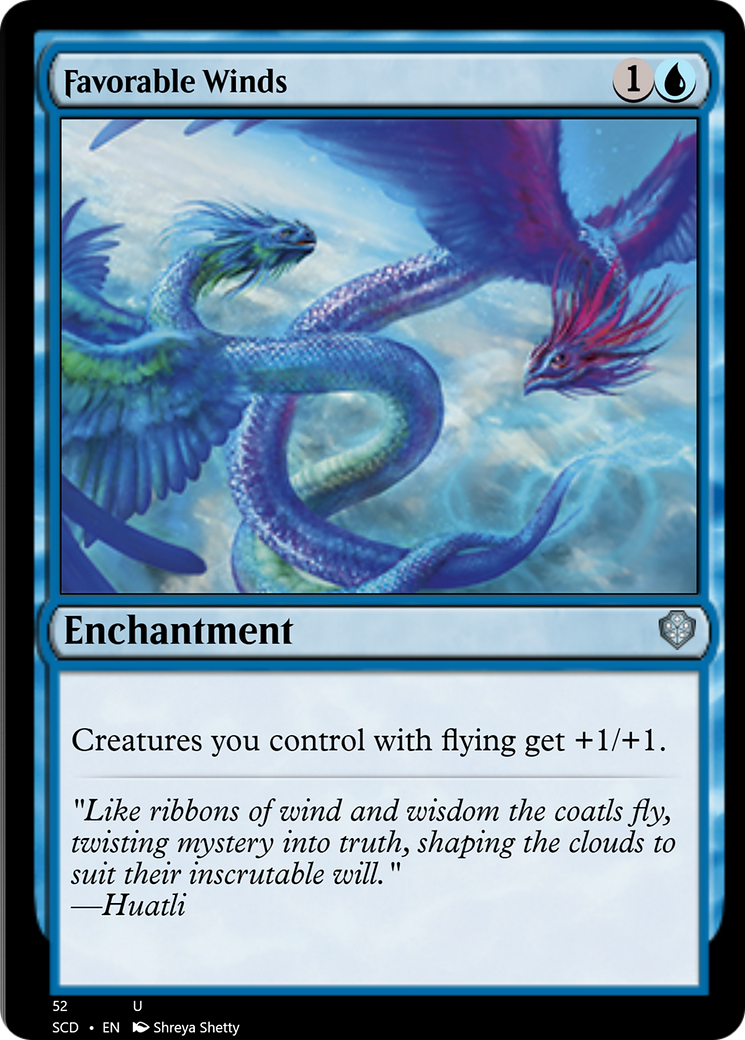 Favorable Winds [Starter Commander Decks] | Gamer Loot