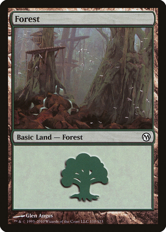 Forest (110) [Duels of the Planeswalkers] | Gamer Loot