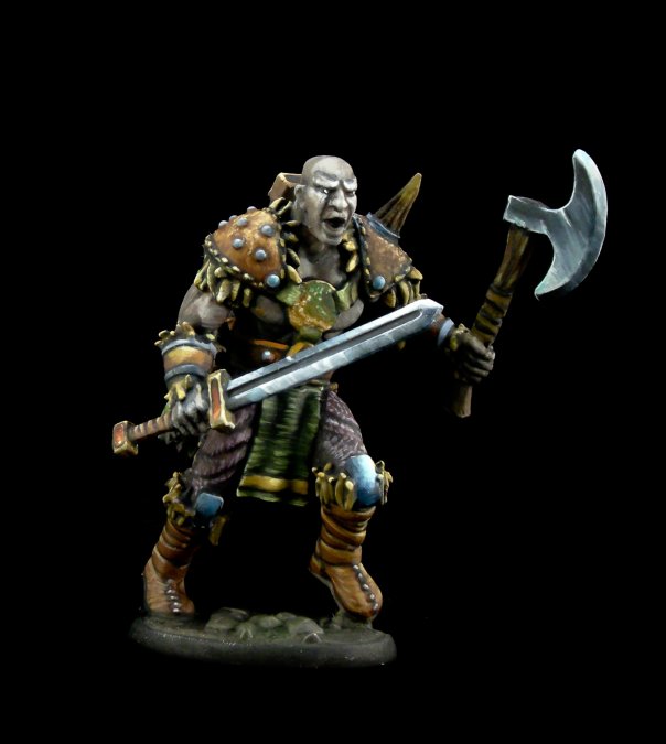 Reaper Bones Miniatures: Maskarr Stoneskin, Warrior | Gamer Loot