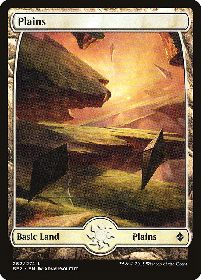 Plains (252) [Battle for Zendikar] | Gamer Loot