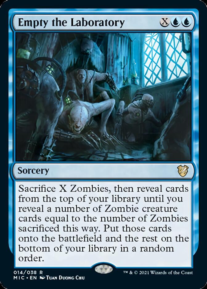 Empty the Laboratory [Innistrad: Midnight Hunt Commander] | Gamer Loot