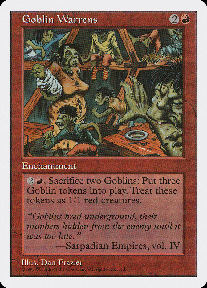 Goblin Warrens [Fifth Edition] | Gamer Loot