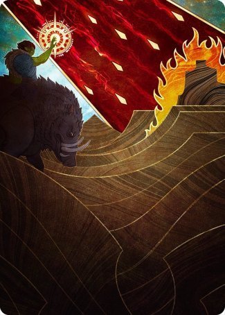 Stone Rain Art Card [Strixhaven: School of Mages Art Series] | Gamer Loot