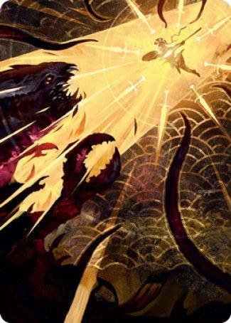 Defiant Strike Art Card [Strixhaven: School of Mages Art Series] | Gamer Loot