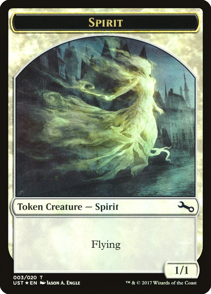 Spirit // Spirit [Unstable Tokens] | Gamer Loot