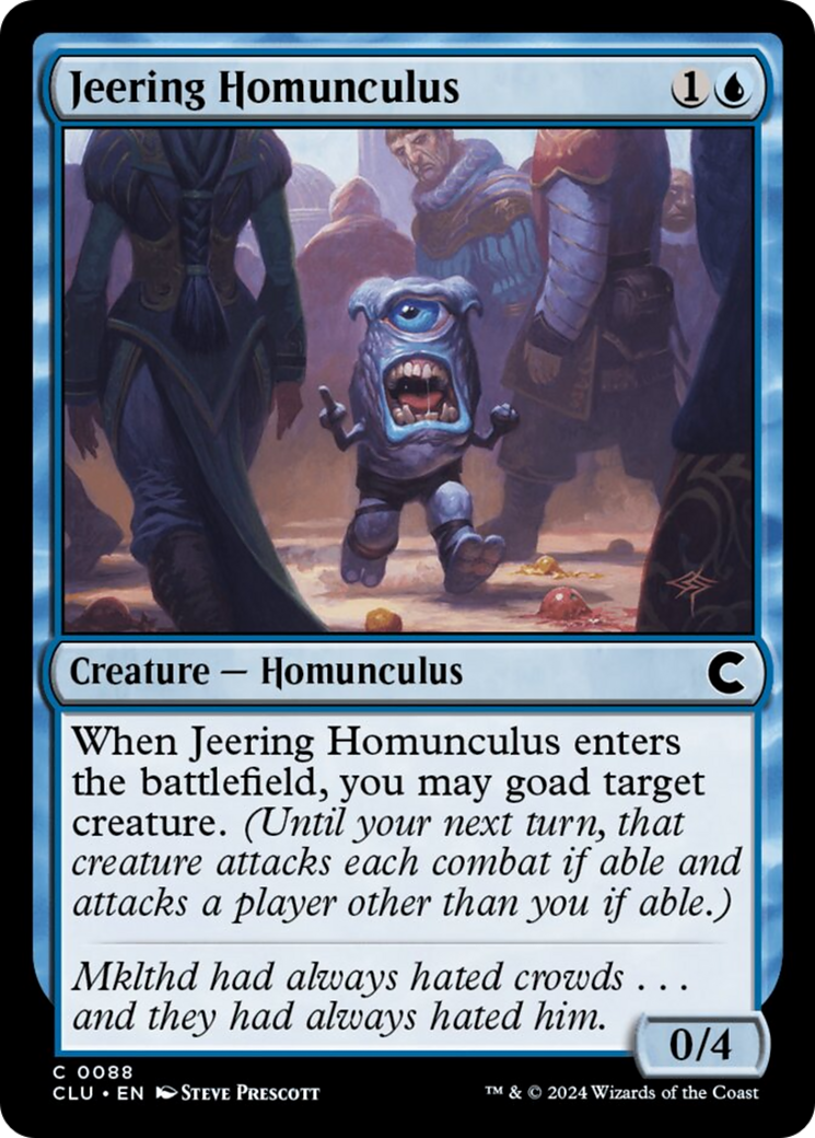 Jeering Homunculus [Ravnica: Clue Edition] | Gamer Loot