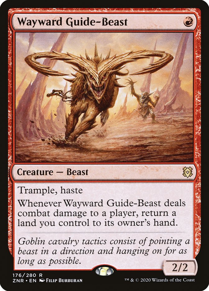 Wayward Guide-Beast [Zendikar Rising] | Gamer Loot