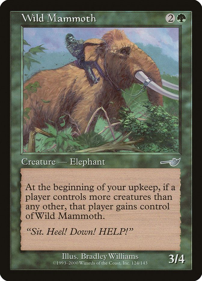 Wild Mammoth [Nemesis] | Gamer Loot