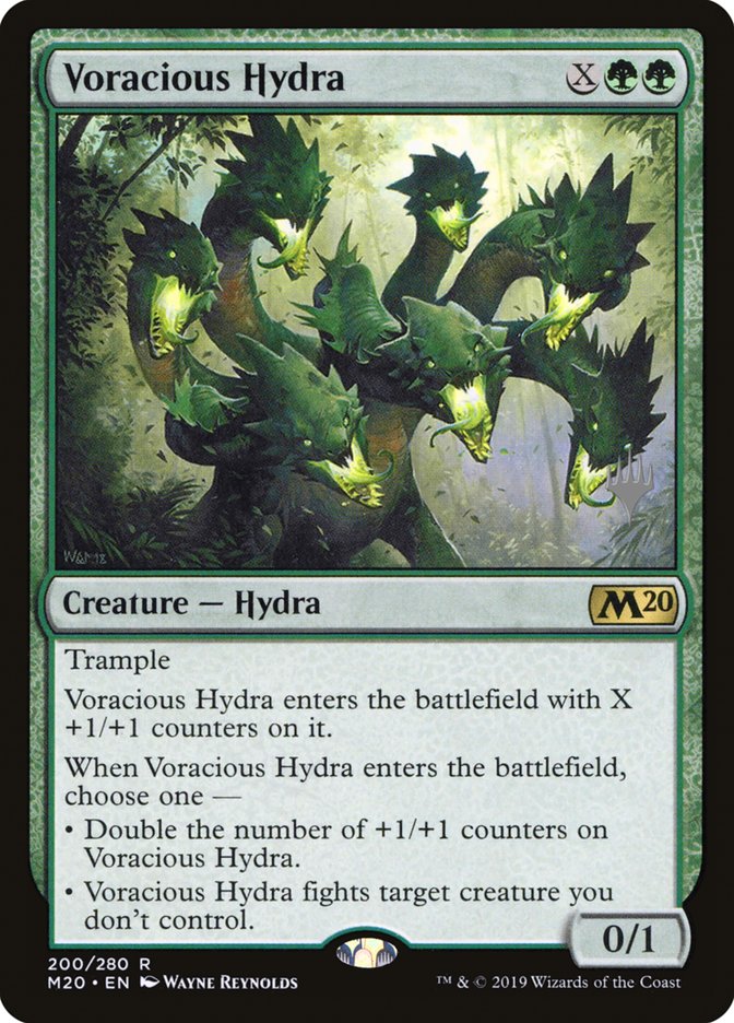 Voracious Hydra (Promo Pack) [Core Set 2020 Promos] | Gamer Loot