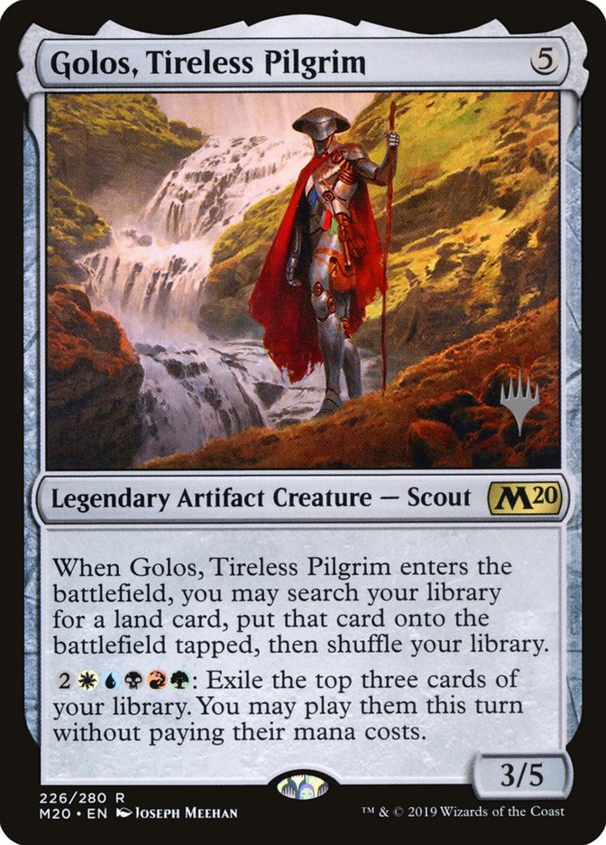 Golos, Tireless Pilgrim (Promo Pack) [Core Set 2020 Promos] | Gamer Loot