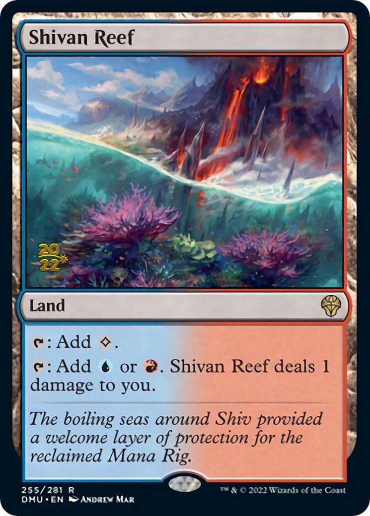 Shivan Reef [Dominaria United Prerelease Promos] | Gamer Loot