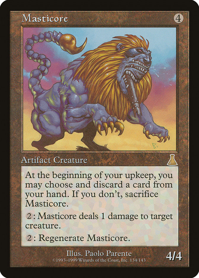 Masticore [Urza's Destiny] | Gamer Loot