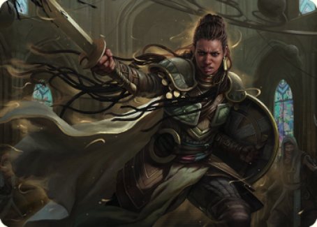 Shanna, Purifying Blade Art Card 1 [Dominaria United Art Series] | Gamer Loot