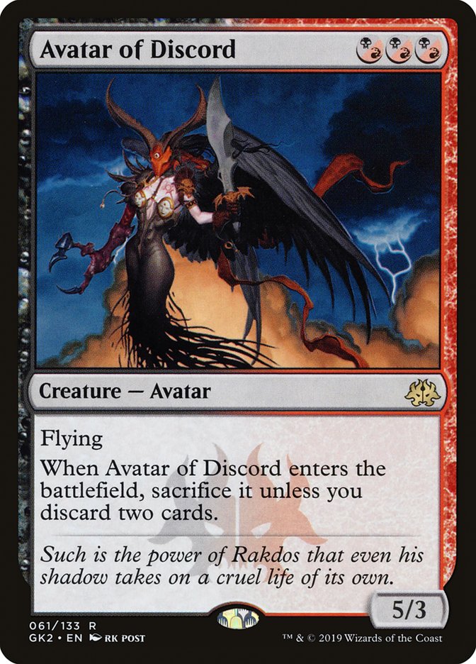 Avatar of Discord [Ravnica Allegiance Guild Kit] | Gamer Loot