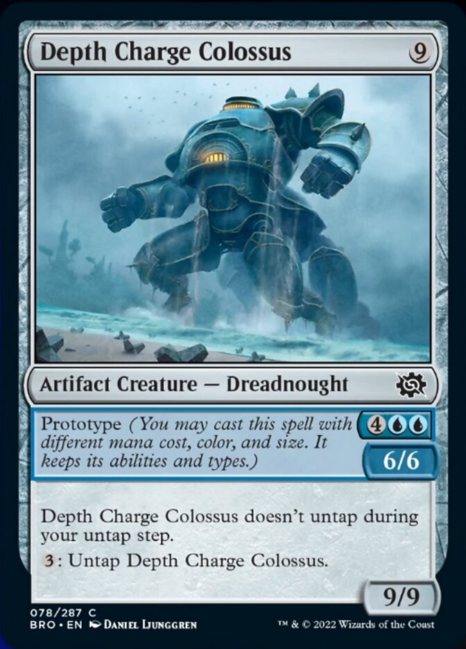 Depth Charge Colossus [The Brothers' War] | Gamer Loot