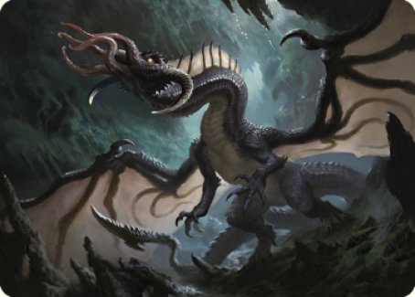 Brainstealer Dragon Art Card [Commander Legends: Battle for Baldur's Gate Art Series] | Gamer Loot