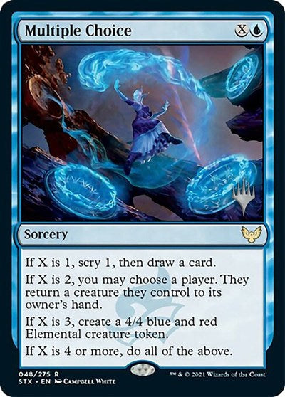 Multiple Choice (Promo Pack) [Strixhaven: School of Mages Promos] | Gamer Loot