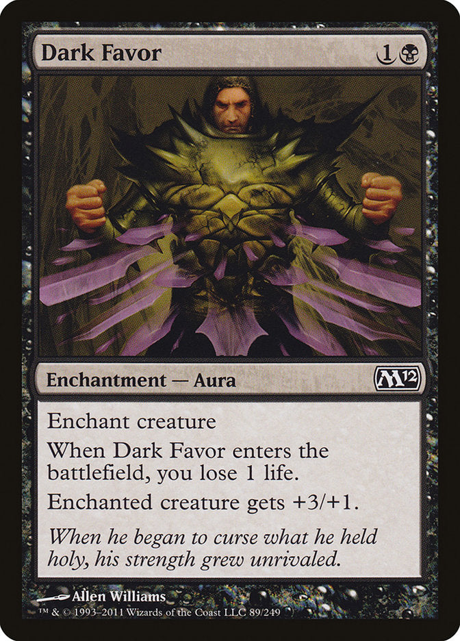 Dark Favor [Magic 2012] | Gamer Loot